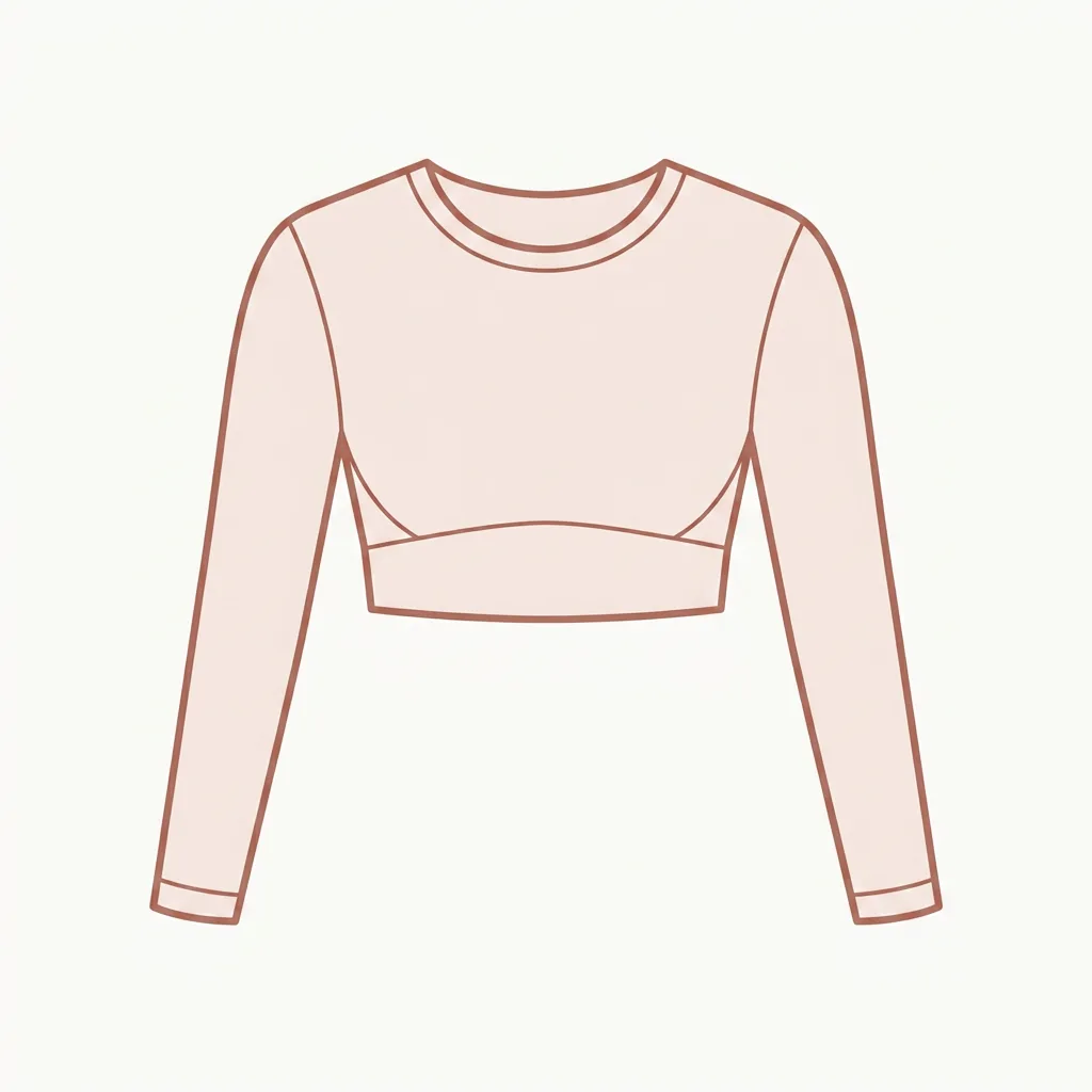 کراپ آستین‌دار